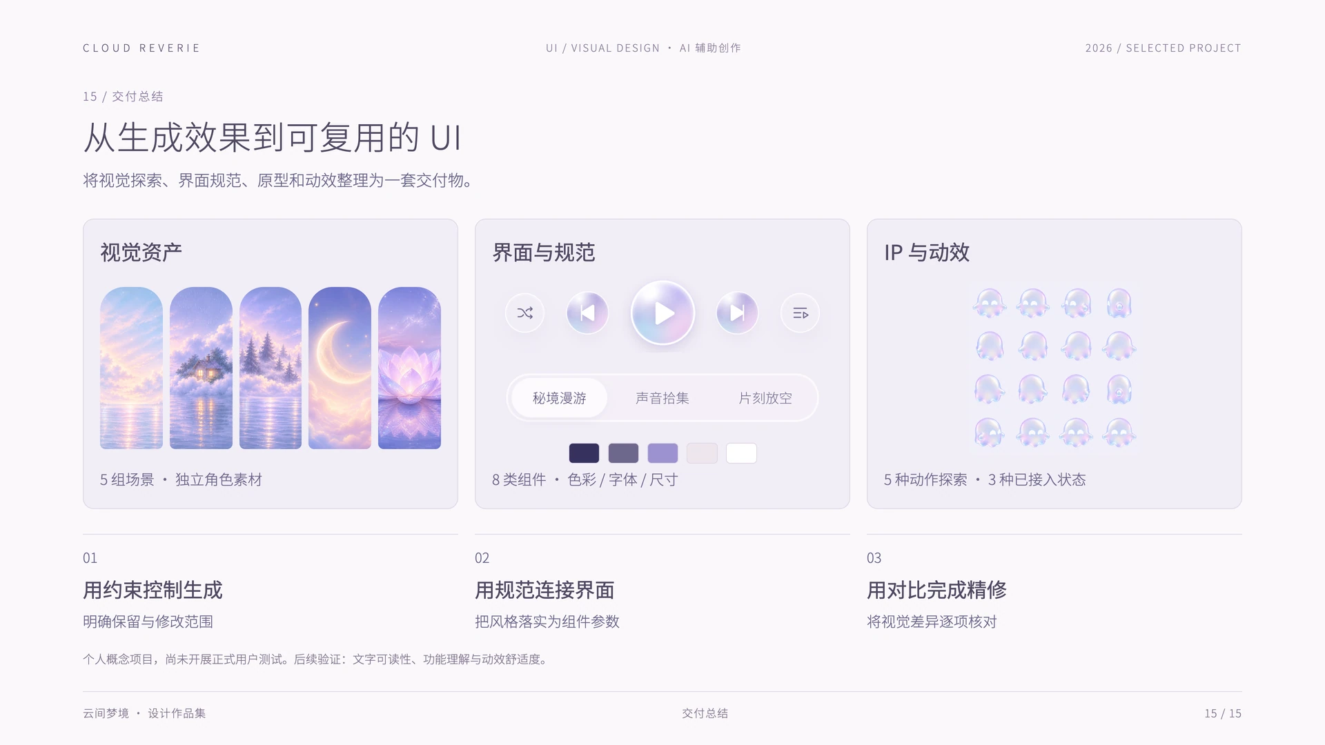 云间梦境：从生成效果到可复用的 UI