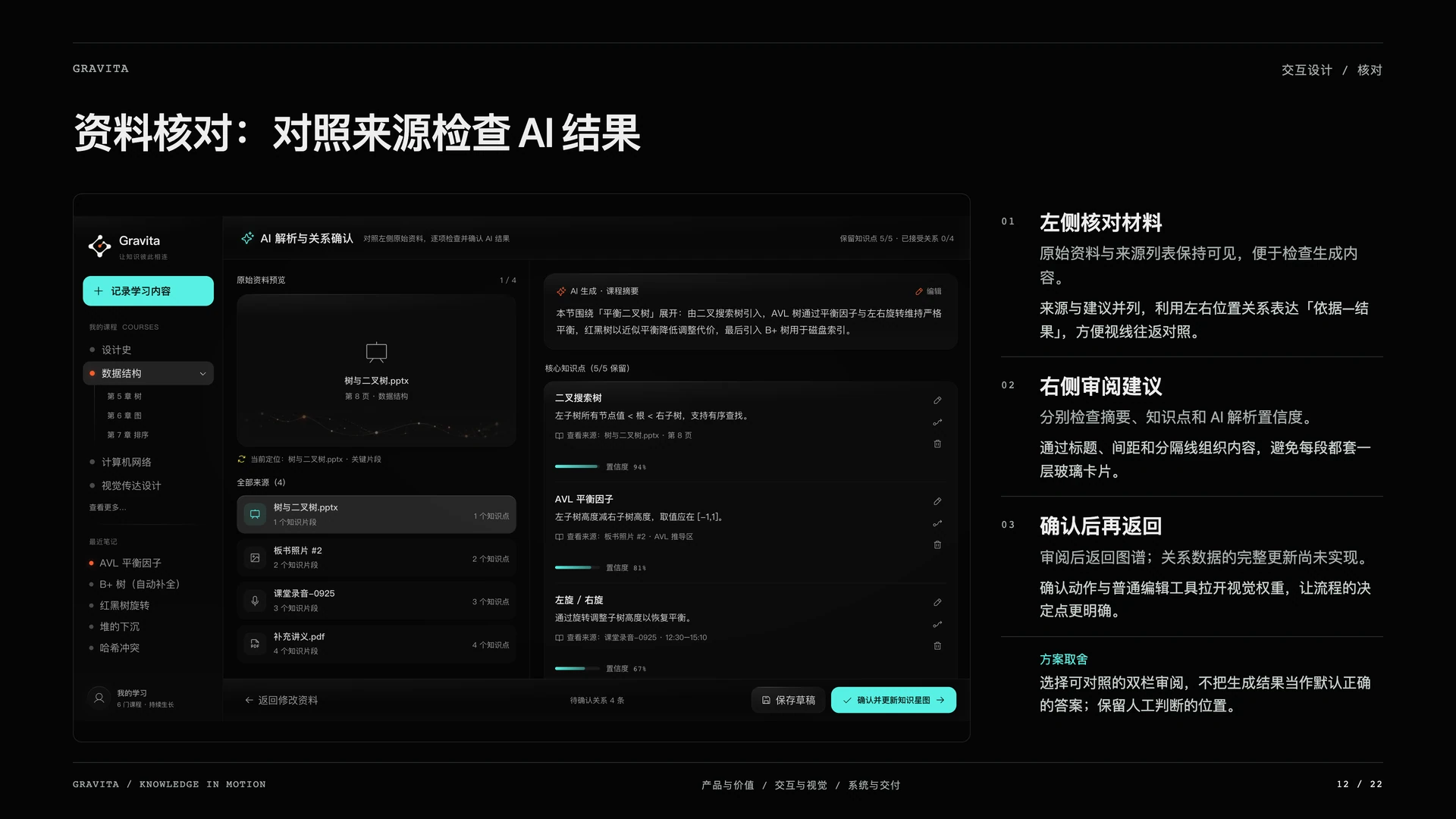 Gravita 引力笔记：资料核对：对照来源检查 AI 结果